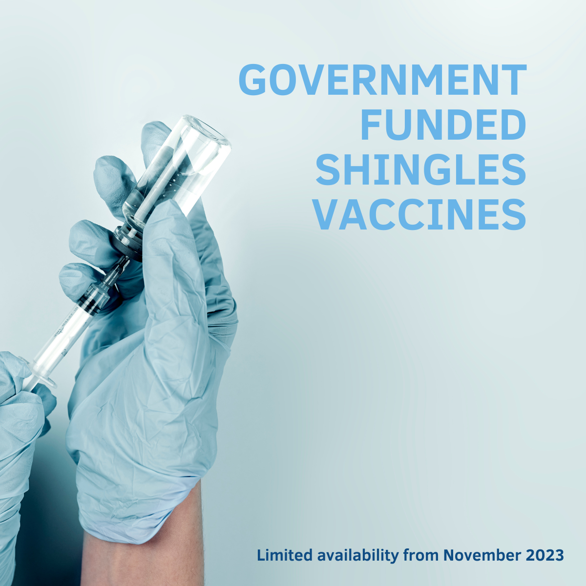Read more about the article Shingles Vaccines – Limited availability from November 2023