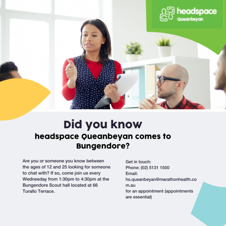 Read more about the article Headspace – Mental Health services in Bungendore.