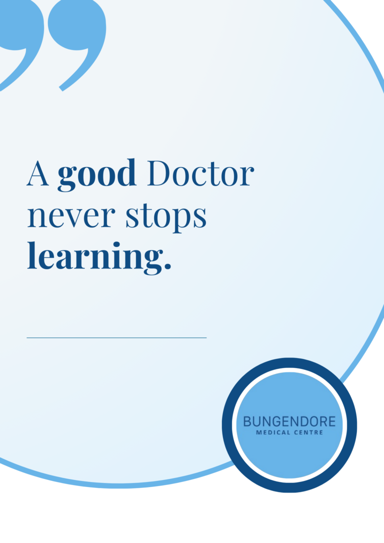Read more about the article A good Doctor never stops learning.