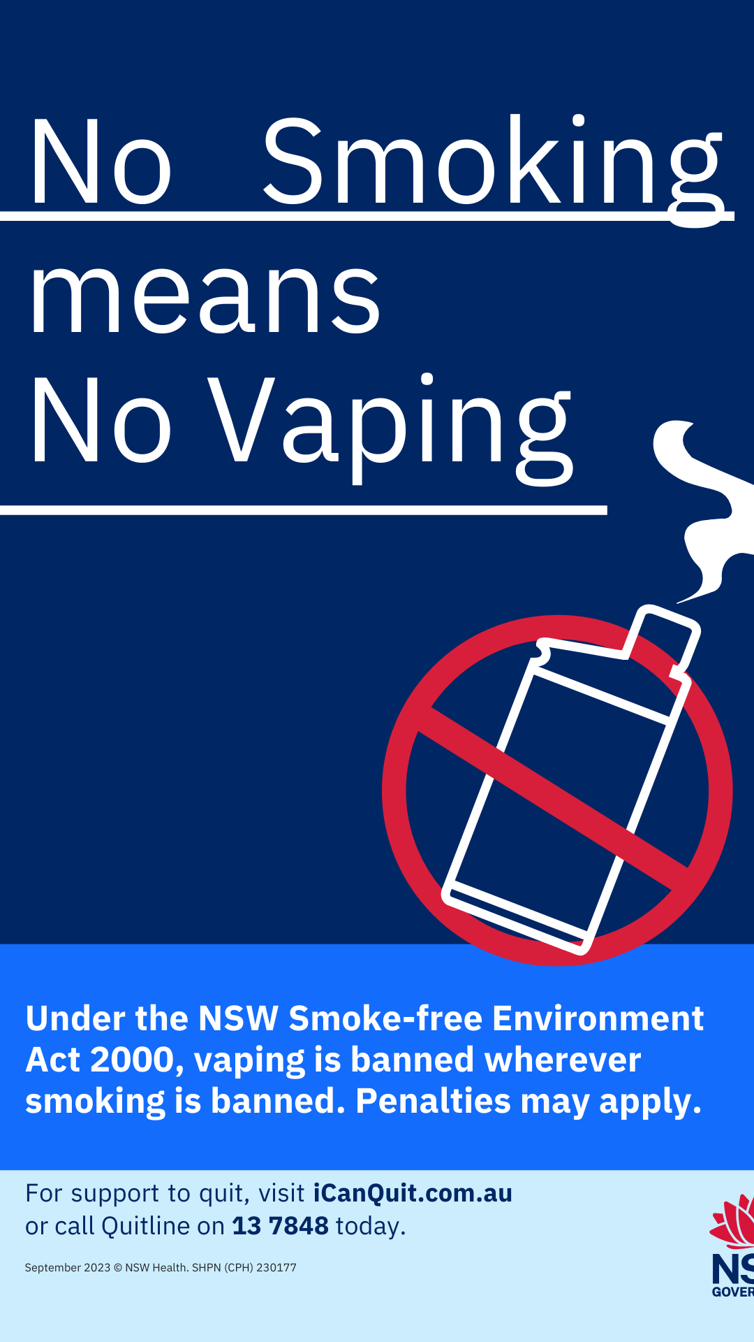 Read more about the article Smoking is now banned in public spaces