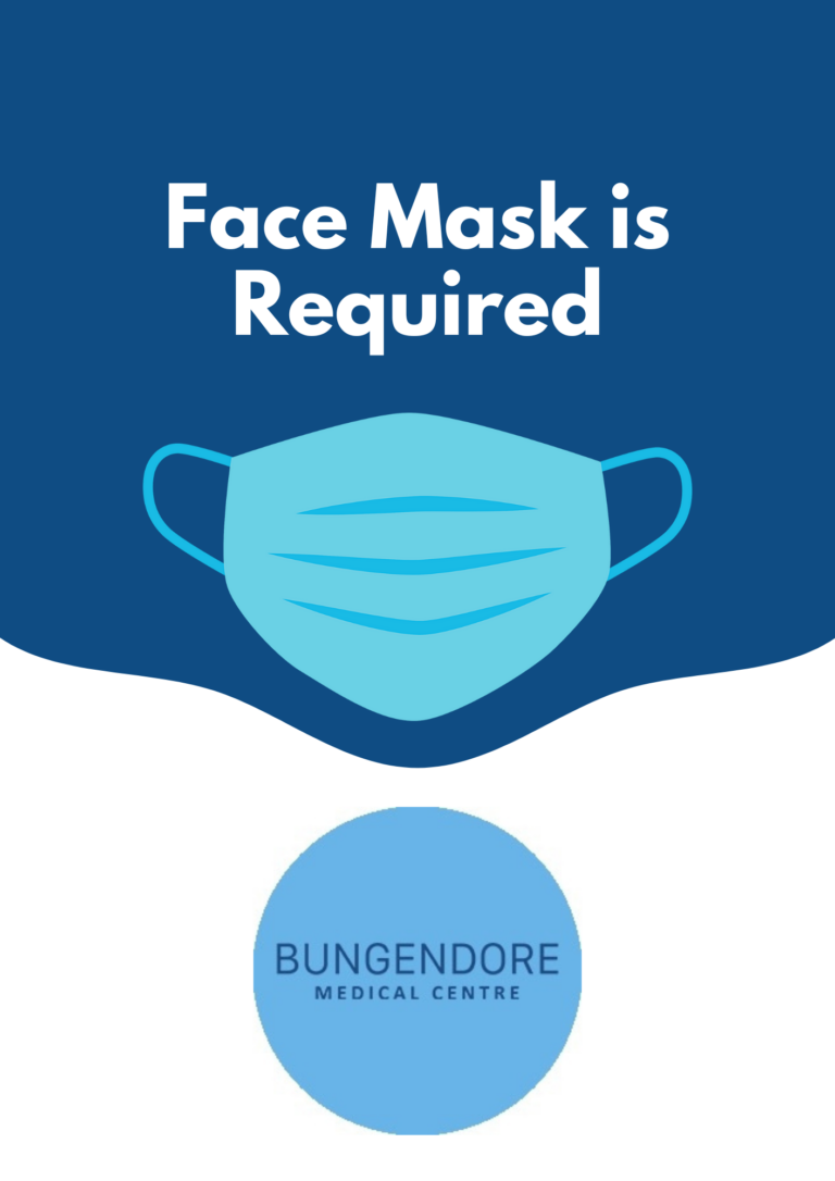 Read more about the article Please wear a mask at Bungendore Medical Centre – Why?