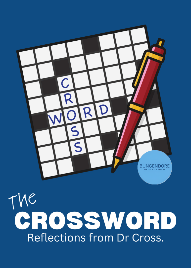 Read more about the article The Crossword – Reflections from Dr. Cross.